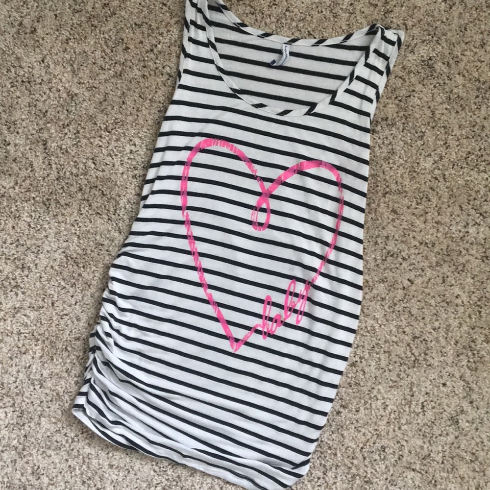 Heart Maternity Workout Tank
